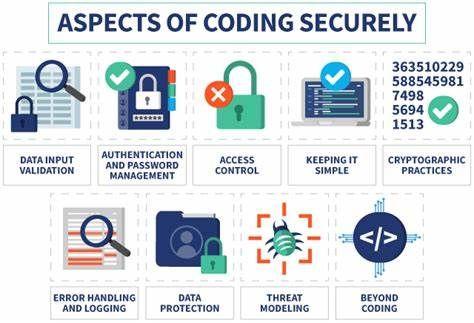 Secure coding practices illustration