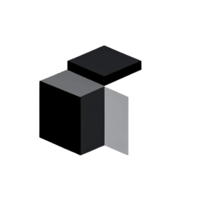 black, grey and white box